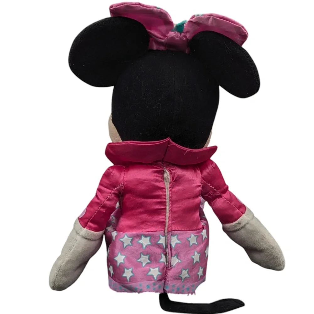 Minnie Mouse Pop‎ Star Singing Plush 10 inch Tested Working Disney Minnie Plush